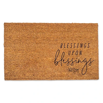 Blessings Upon Blessings Door Mat