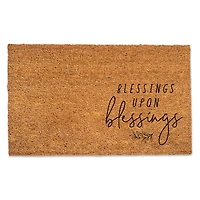 Blessings Upon Blessings Door Mat
