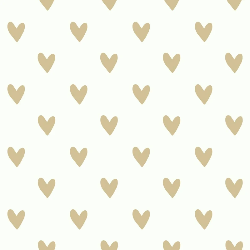 RoomMates Heart Spot Peel & Stick Wallpaper