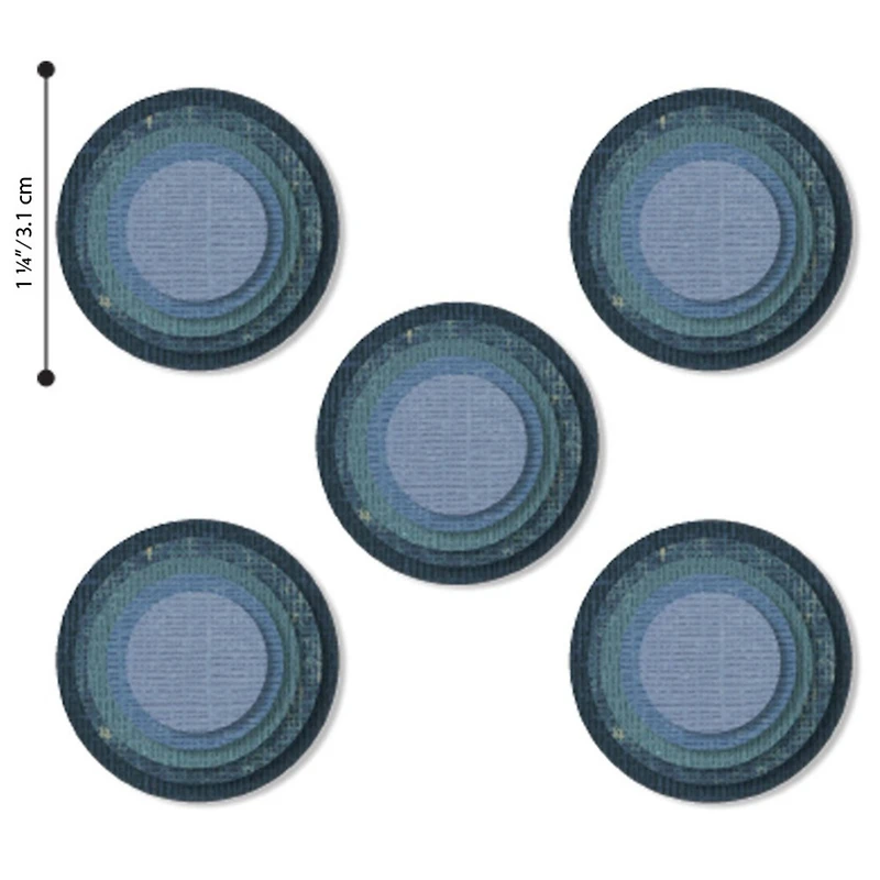 Sizzix® Thinlits® Stacked Circles Die Set by Tim Holtz®