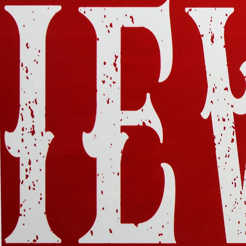 31" Believe Horizontal Holiday Wall Sign