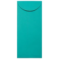 JAM Paper #14 Sea Blue Recycled Policy Business Envelopes, 25ct.