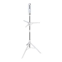 Honey Can Do White 2-Tier Tripod Clothes Drying Rack