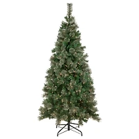 6.5ft. Pre-Lit Oregon Cashmere Pine Artificial Christmas Tree, Clear Lights