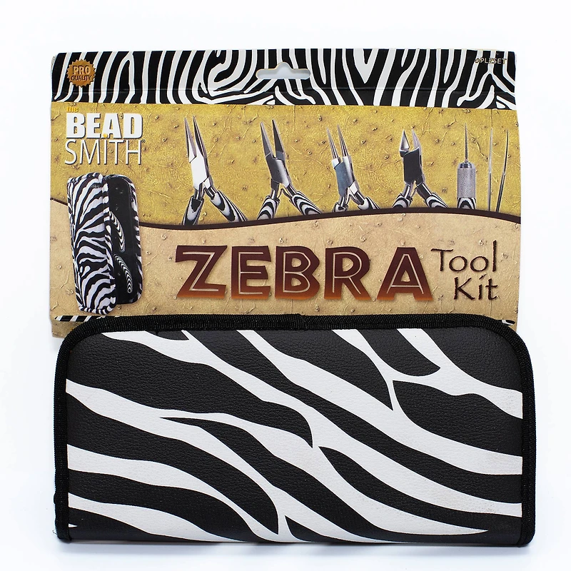 The Beadsmith® Zebra Print Tool Kit