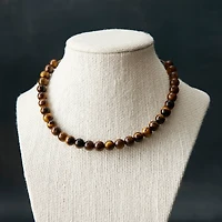 Tiger Eye Round Beads, 8mm by Bead Landing™