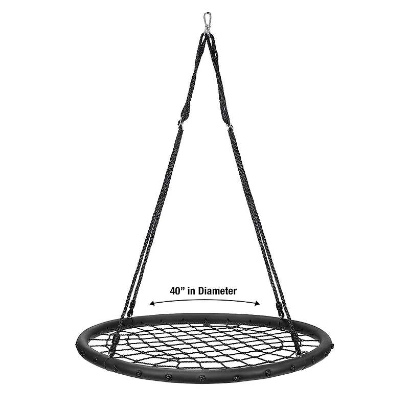 Sorbus 40" Spinner Web Net Swing