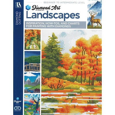 Diamond Art Landscapes Painting Charts & Idea Book