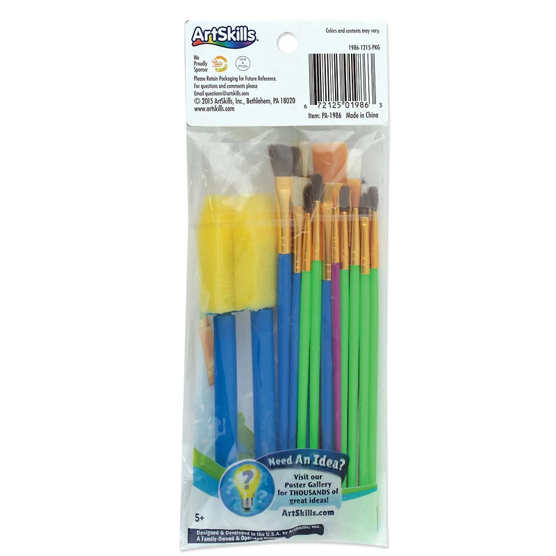 ArtSkills® 25 Piece Paint Brush Set