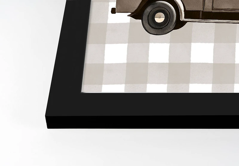 Harvest Truck Framed Print Wall Art