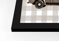 Harvest Truck Framed Print Wall Art