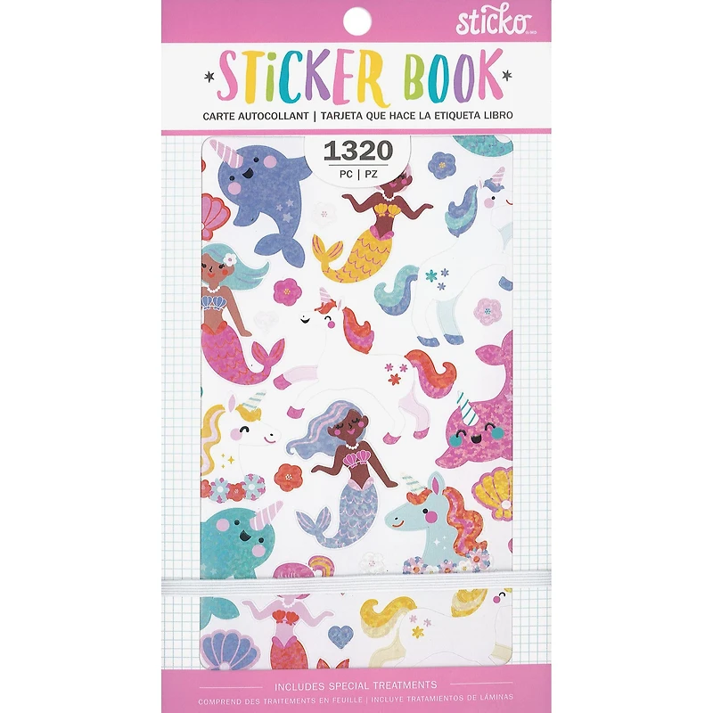 Sticko® Fantasy Animals Sticker Book