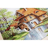 Luca-S Spring Landscape Counted Cross Stitch Kit