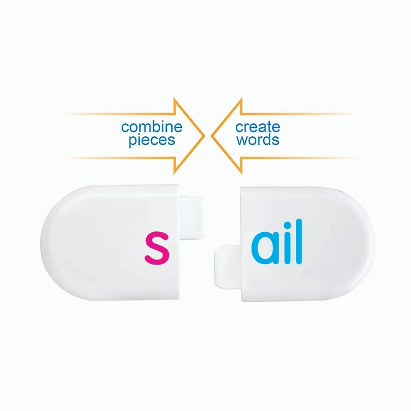 Junior Learning® Word Families Bringing Words Together Building Block Game