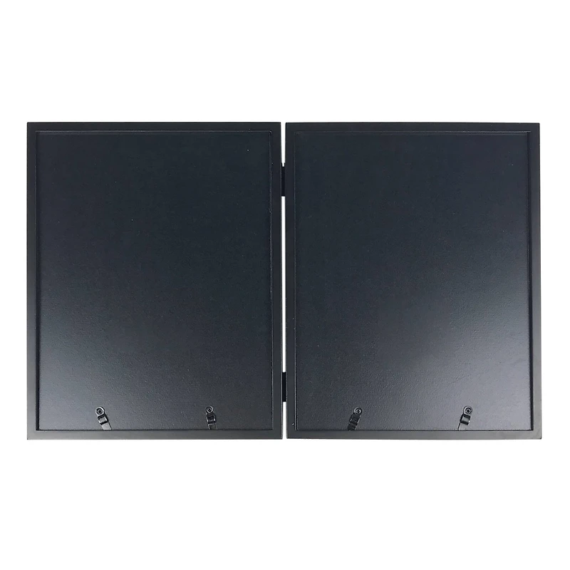 Simply Essentials™ 5" x 7" Black Hinged Frame with Mat by Studio Décor®