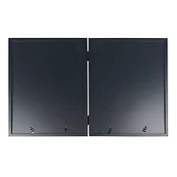 Simply Essentials™ 5" x 7" Black Hinged Frame with Mat by Studio Décor®