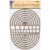 Pickett® Circle Radius Master Inking Template