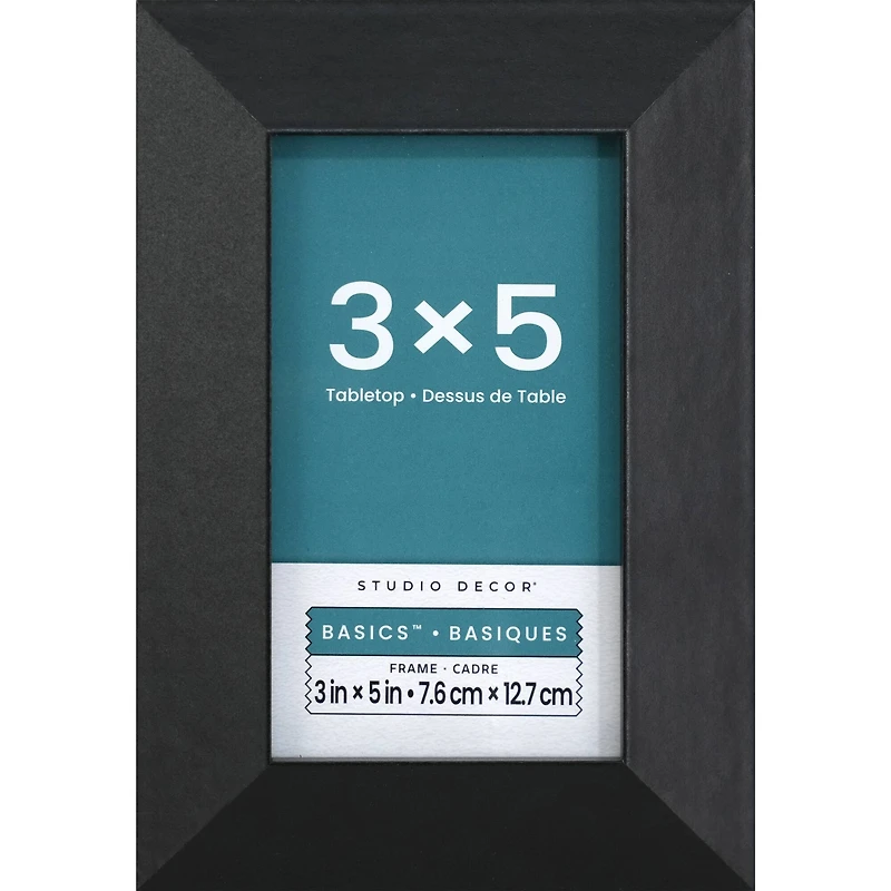 Basics™ Studio Black Tabletop Frame by Studio Décor