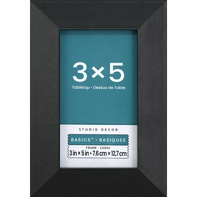 Basics™ Studio Black Tabletop Frame by Studio Décor