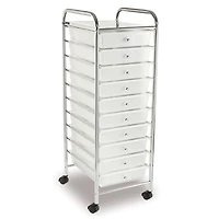 10 Drawer Rolling Cart by Simply Tidy