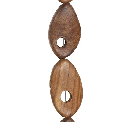 Brown Wood Teardrop Beads by Bead Landing®