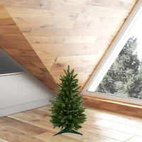 2ft. Pre-Lit Fraser Fir Artificial Christmas Tree, Clear Dura-Lit® Lights