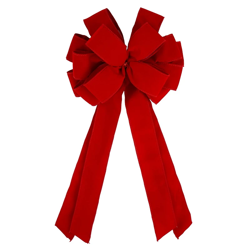 21" Red Tree Bow by Celebrate It®