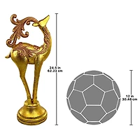 Design Toscano 2ft. Santa's Romping Reindeer Christmas Statues, 2ct.