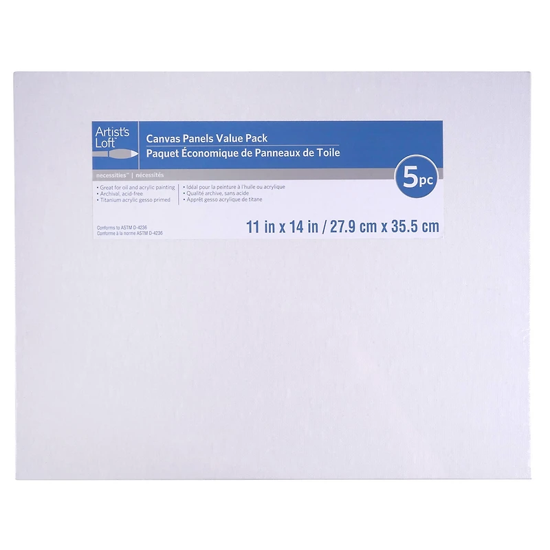 Canvas Panel Value Pack by Artist's Loft® Necessities