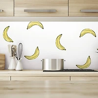 RoomMates Mr. Kate Banana Print Peel & Stick Wallpaper