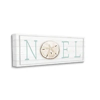 Stupell Industries Noel Holiday Sand Dollar Sign Canvas Wall Art