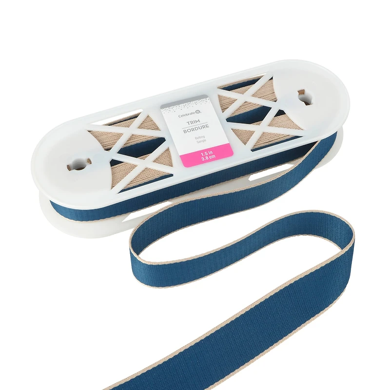 1.5" Natural Edged Belting Trim by Celebrate It