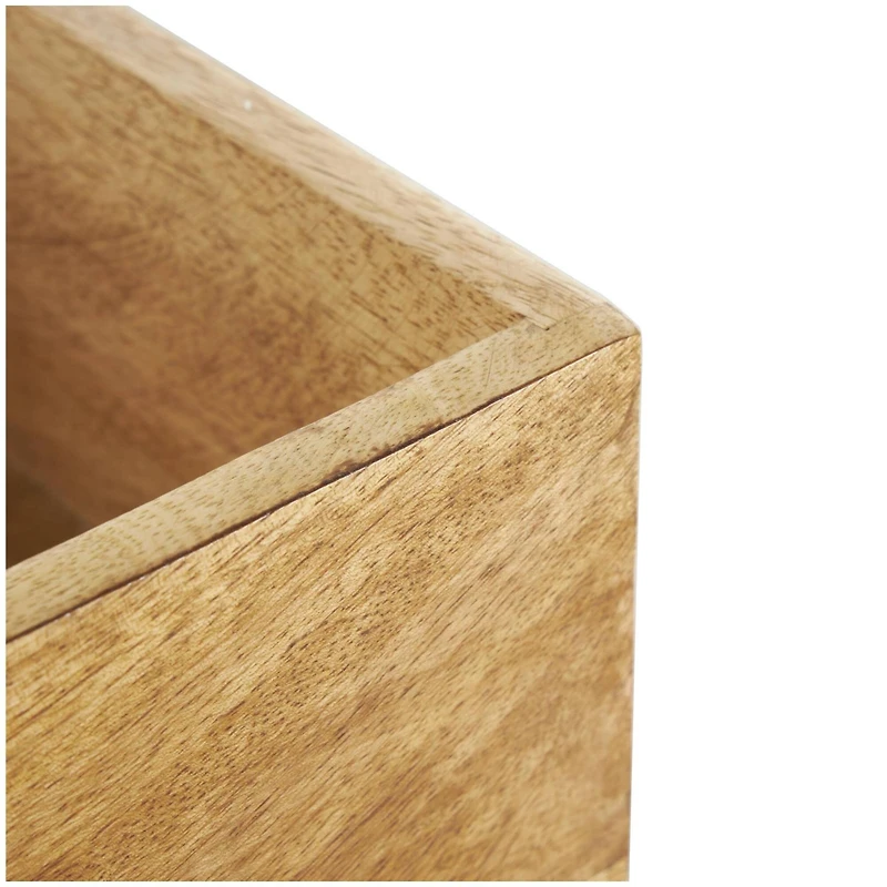 Brown & Gold Handmade Storage Box Set with Carved Mandalas Set