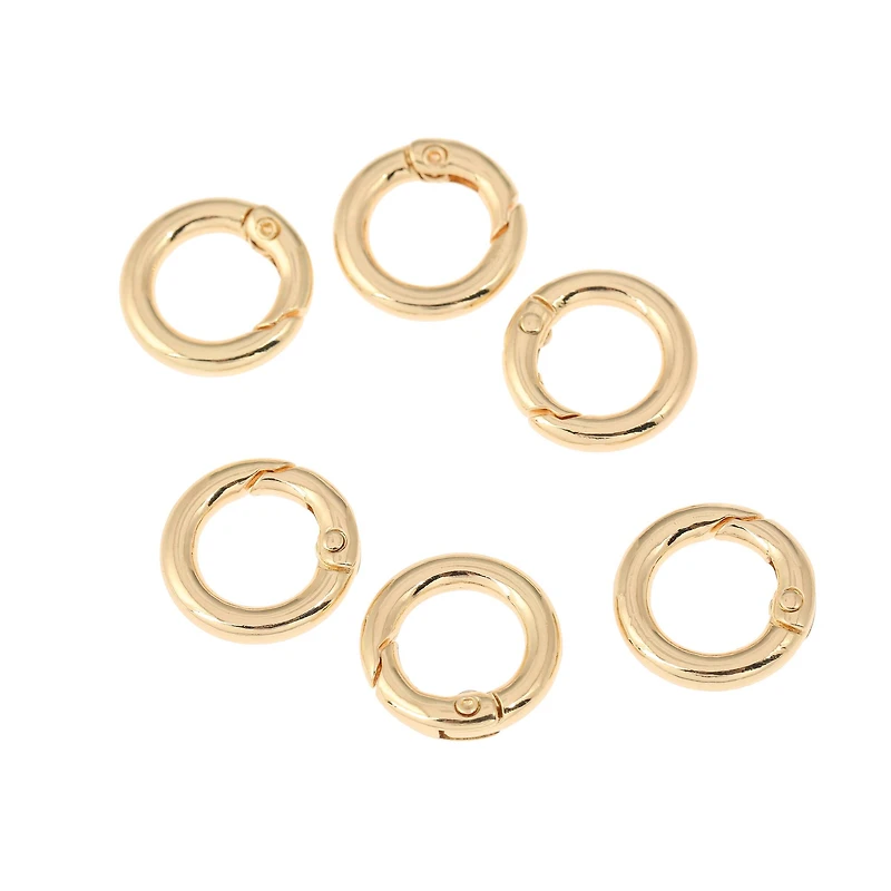 20mm Metal Round Hinged Closures