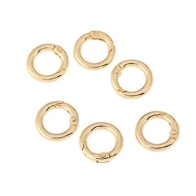 20mm Metal Round Hinged Closures