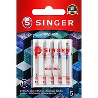 SINGER® Quilting Machine Needles, 5ct.