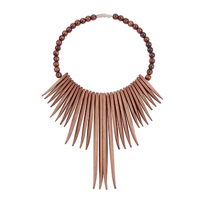 Brown Wood Bohemian Wall Decor, 13" x 13" x 3"