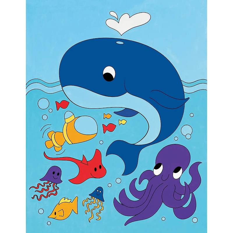 Sea Life Paint by Number Kit by Creatology™