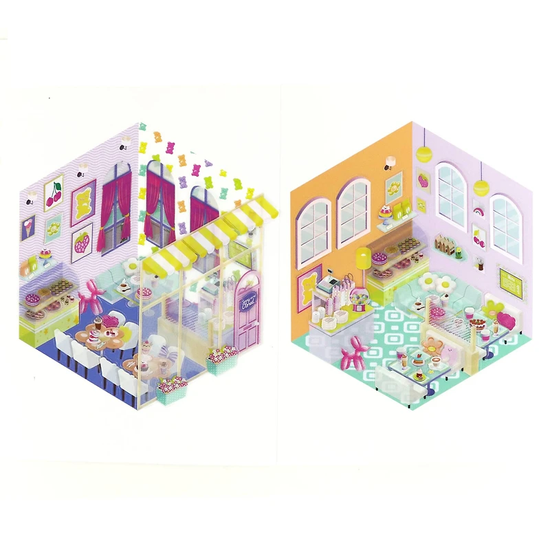 Kawaii Café Sticker Scene Kit by Recollections™