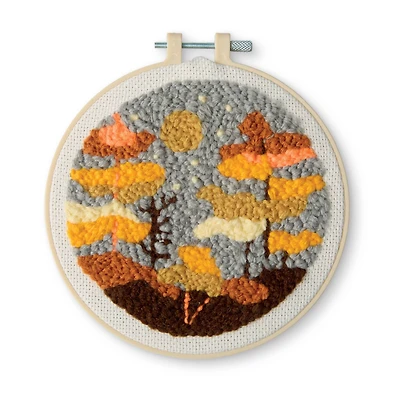 6" Forest Punch Needle Kit by Loops & Threads®