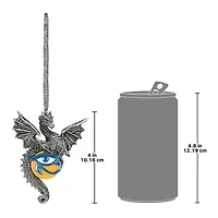 Design Toscano Dragon Defender of the Ancient Amulet 2022 Gothic Ornament