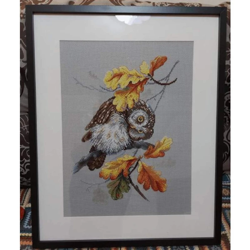 MP Studia Owl Look Cross Stitch Kit