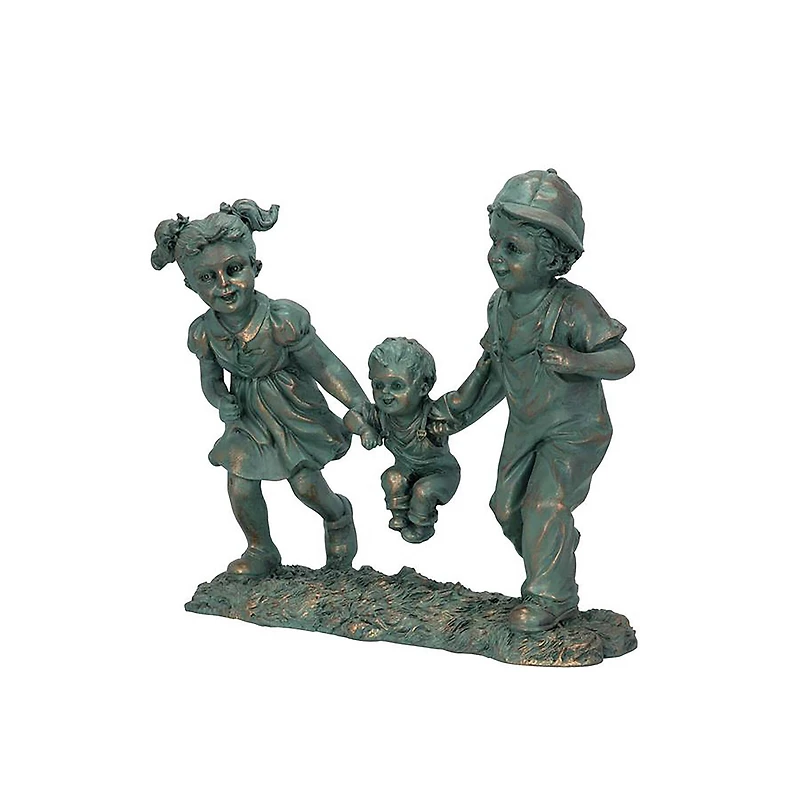 Design Toscano 12" Swing Time Children Garden Statue
