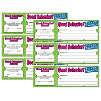Scholastic Teaching Resources Ticket Awards Good Behavior, 6 Pack of 100