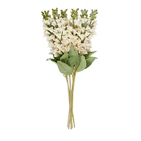 32" White Foxglove Artificial Flower Stem, 8ct.