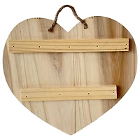 8 Pack: 11" Wood Pallet Heart Plaque by Make Market®