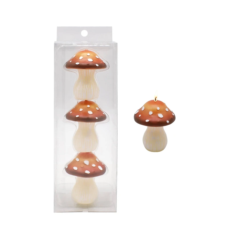 2.25" Mushroom Unscented Votive Candles, 3ct. by Ashland®