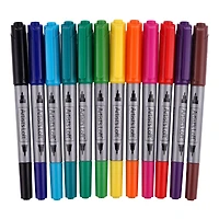 Dual Tip Permanent Markers, 12ct. by Artist's Loft™