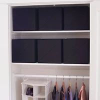 Household Essentials Storage Cubes with Diagonal Handle