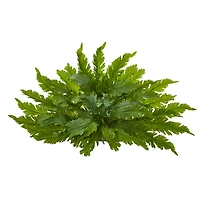 26" Green Fern Artificial Ledge Plant